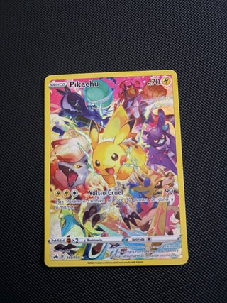 Pikachu CRZ 160 Carta Pokémon