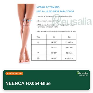 NEENCA Rodillera menisco con gel y muelles