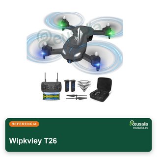 Wipkviey T26 Dron cámara HD 1080P FPV