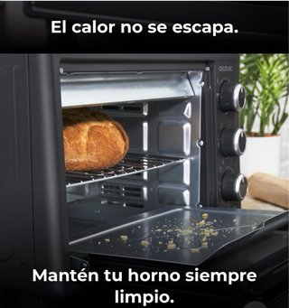 Cecotec Bake&Toast 2600 Black 4Pizza