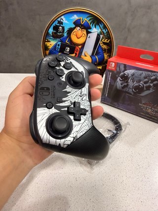NUEVO | Mando Pro Nintendo Monster Hunter Rise