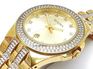 reloj pulsera premium señora bulova 98b174