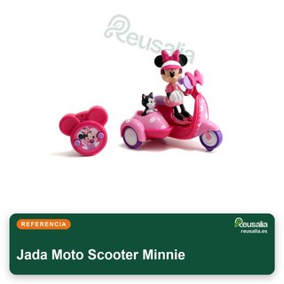 Disney moto scooter control remoto rosa