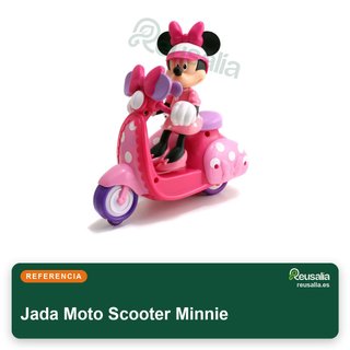 Disney moto scooter control remoto rosa