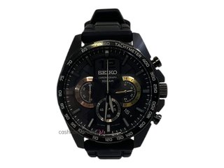 reloj pulsera caballero seiko chronograph 10 bar