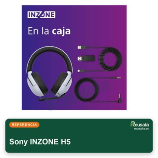 Sony INZONE H5 auriculares gaming inalámbricos