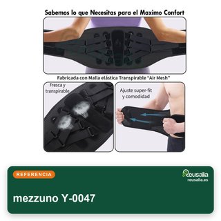 Faja Lumbar Mezzuno Soporte Biónico XL