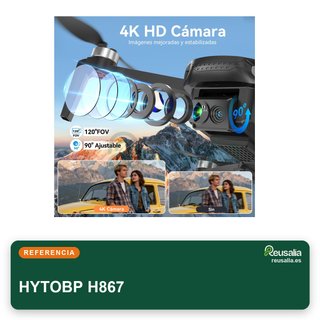 HYTOBP H867 dron cámara 4K plegable
