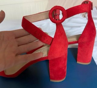 Sandalias Marypaz Rojas Talla 38