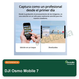 DJI Osmo Mobile 7 gimbal 3 ejes iPhone Android