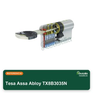 Tesa TX8B3035N cilindro seguridad perfil europeo