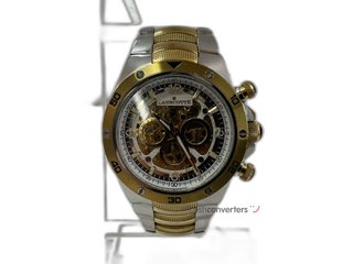 reloj pulsera caballero lanscotte skeleton