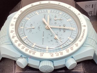 reloj pulsera unisex swatch moonswatch mission to uranus