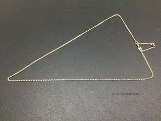 cadena oro 18k 28cm