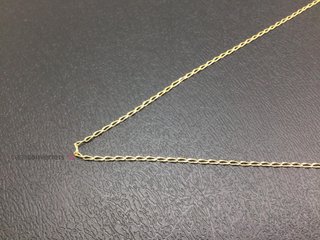 cadena oro 18k 28cm