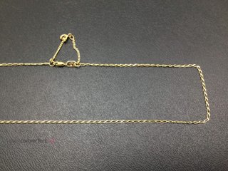 cadena oro 18k 28cm