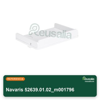 Navaris mesilla noche flotante bambú blanca