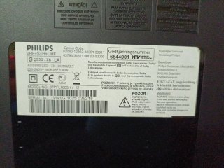 TV Philips 37"  averiado necesita Reparación