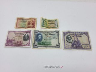 objetos insolitos sin marca lote billetes de peseta