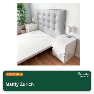 Mattfy Zurich cabecero tapizado polipiel acolchado