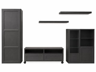 Muebles de salón oscuros