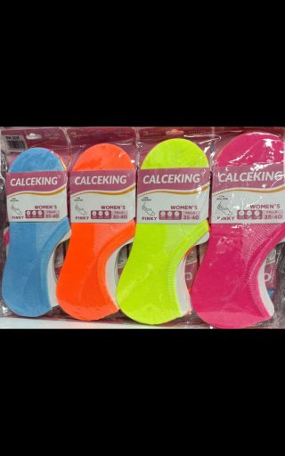 Calcetines Pinky Mujer Calceking Pack 12 pares