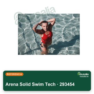 Costume da bagno Arena Solid Swim Tech donna taglia 34