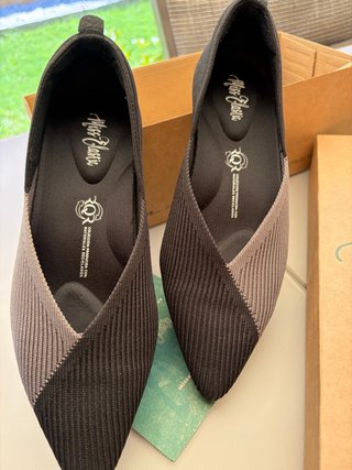Bailarinas Miss Elastic Negro/Gris