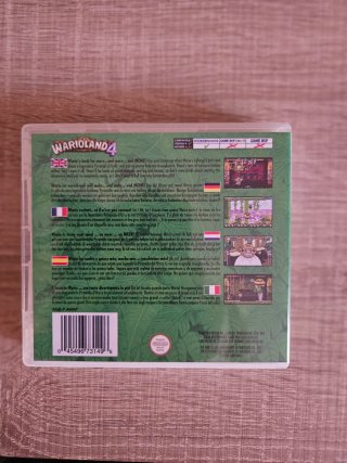Wario Land 4 Game Boy Advance Nintendo caja