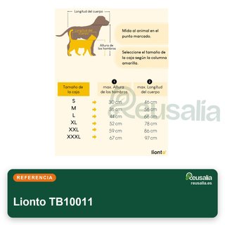 Lionto transportín plegable perros M 60x42x44 cm