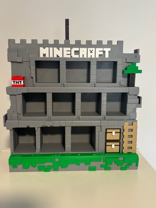 Expositor Minecraft Funko Pop Kinder Joy