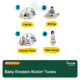 Baby Einstein Kickin' Tunes gimnasio musical luces