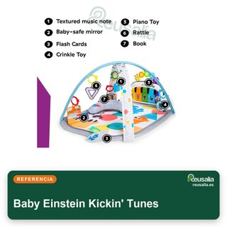 Baby Einstein Kickin' Tunes gimnasio musical luces
