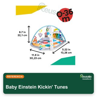 Baby Einstein Kickin' Tunes gimnasio musical luces