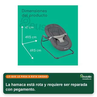 - Bebeconfort Timba Baby hamaca bebé reclinable