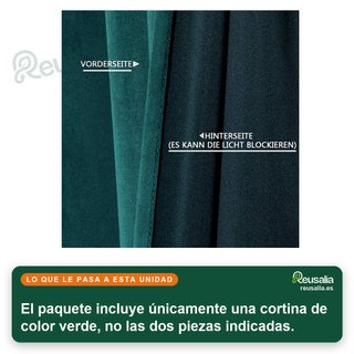 - WOLTU cortinas opacas terciopelo térmicas