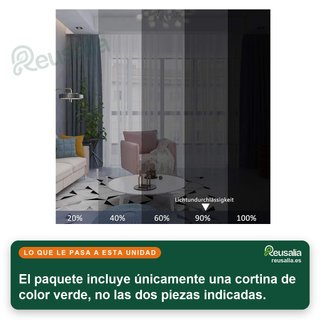 - WOLTU cortinas opacas terciopelo térmicas
