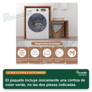 - WOLTU cortinas opacas terciopelo térmicas