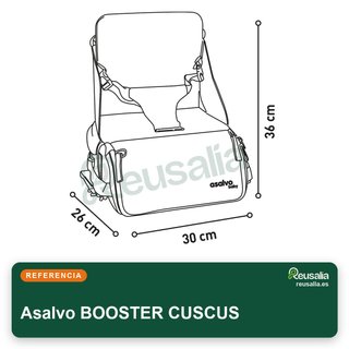 Asalvo BOOSTER CUSCUS trona plegable segura viaje
