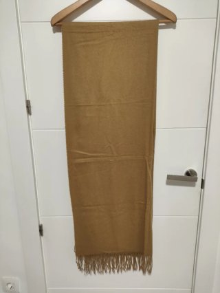 Pashmina de lana Marrón