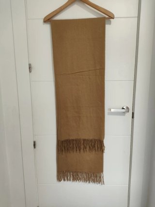 Pashmina de lana Marrón
