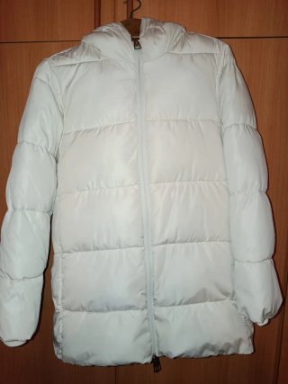 Anorak Mango Mujer Talla XS Blanco