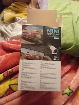 Mini proyector Hy300 blanco