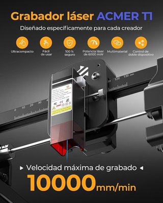 Grabadora Láser ACMER 6W