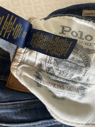 Jeans Polo Ralph Lauren Tomp Blu