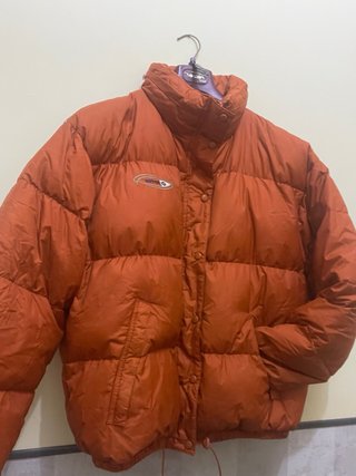 Giubbotto piumino Lotto vintage arancione