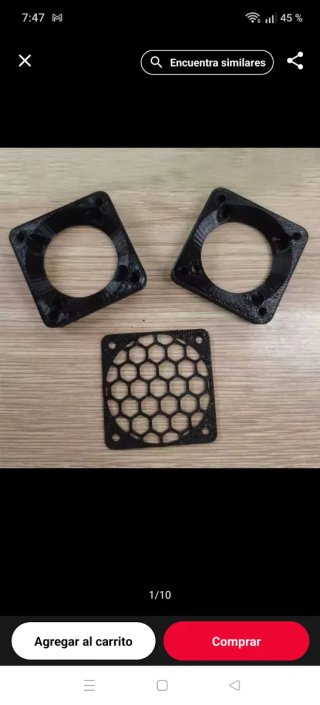 Soporte ventilador 3D