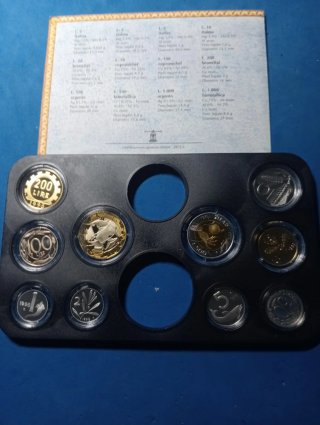 Italia 1998 Divisionale FS Proof Senza argenti