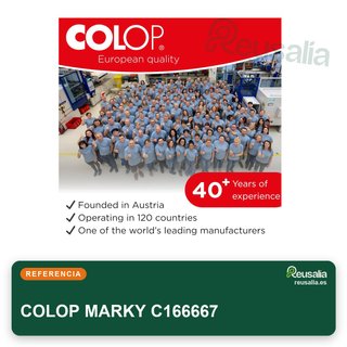 MARKY C166667 Sello duradero personalizable