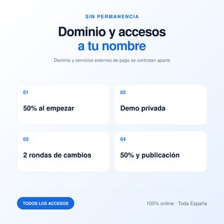 Página web para negocios locales
